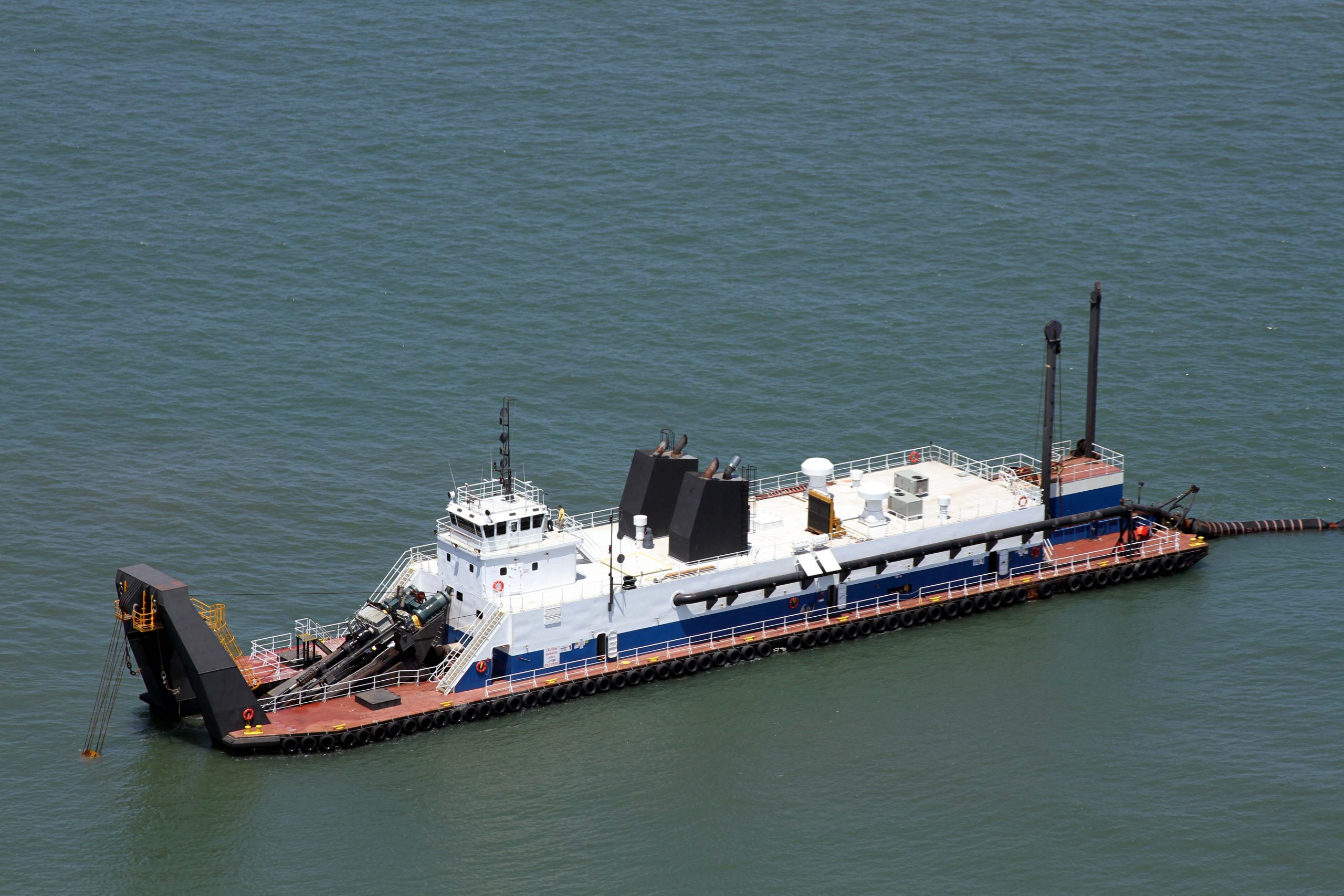 Marinex Preparing Pipeline for Folly Beach  Re-nourishment, Will Repair Hurricane Damage