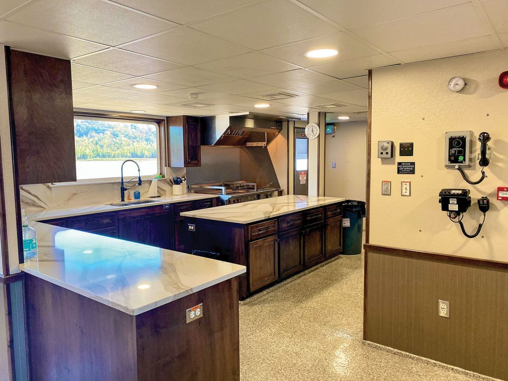 Galley of the Scarlett Rose Furlong. (Photo courtesy of Hines Furlong Line)