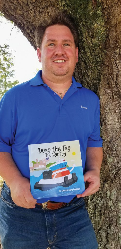 Doug Edmonds, towboat captain with Kirby, has written a children’s picture book that tells the story of a towboat named Doug.