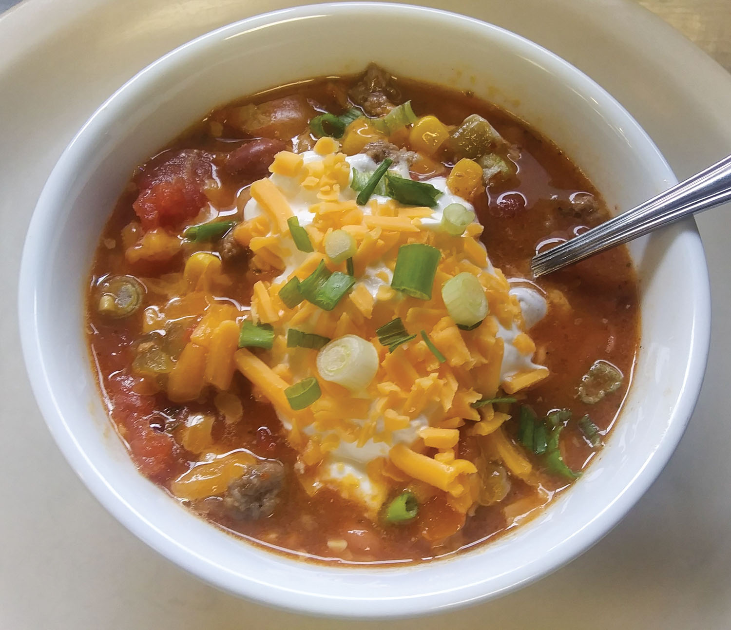 Taco soup.