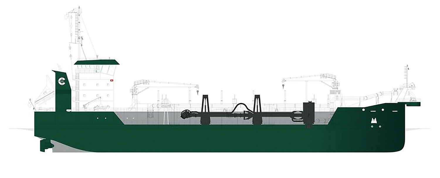 Cashman Dredging & Marine Construction plans for the new dredge to enter service in 2024.