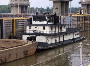 The same vessel, with an added deck, operating for Madison Coal & Supply as the C.T. Jones.