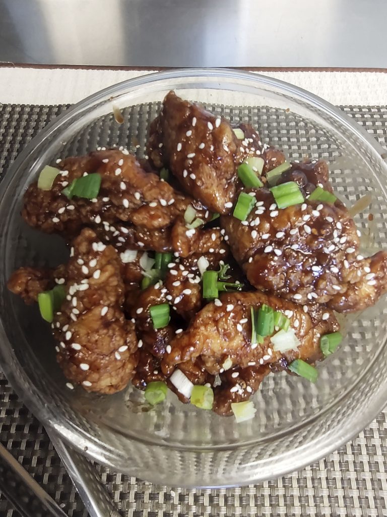 General Tso's Chicken.