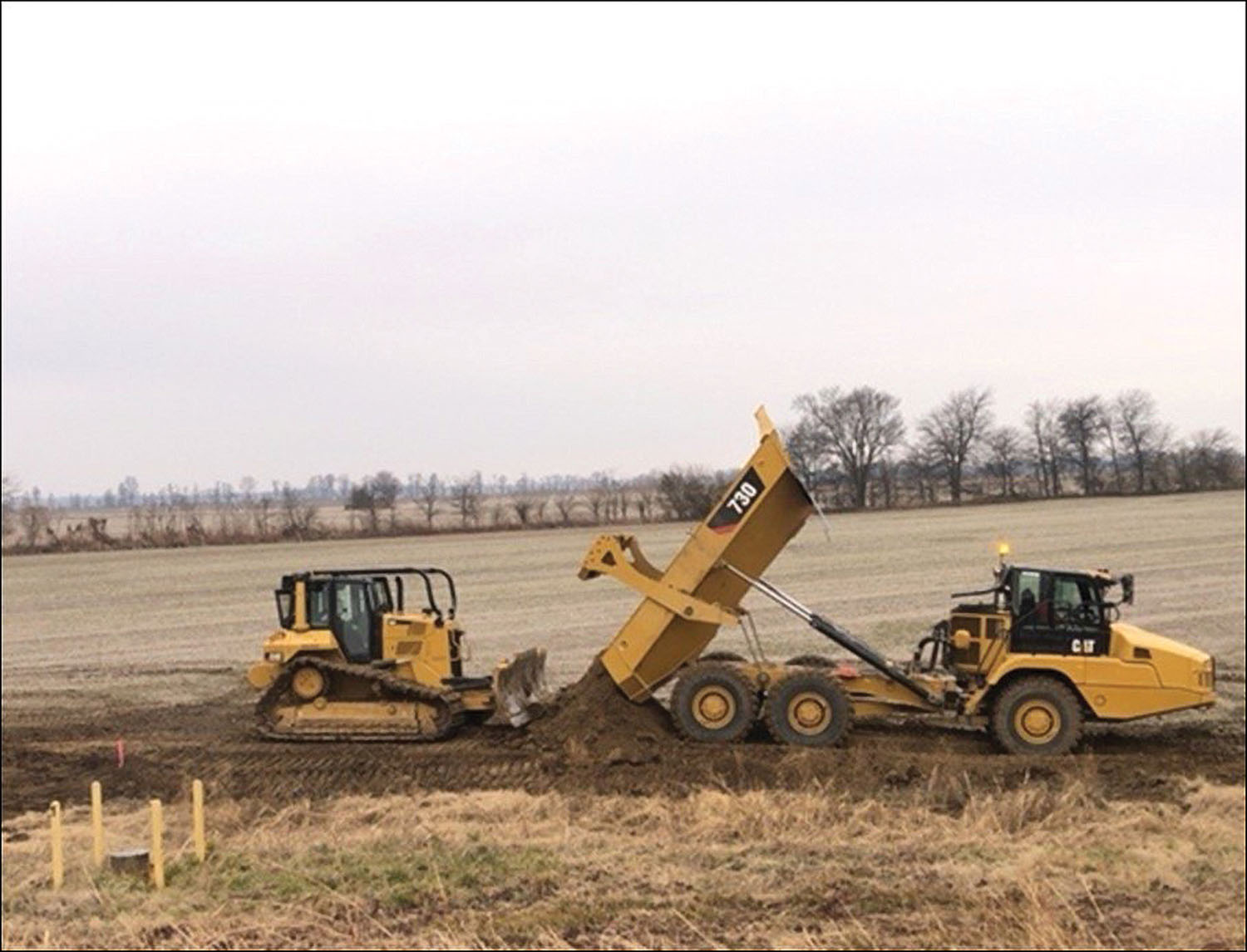 Crews finished the Island 8 Parcel 1 Project along the Mississippi River Mainline Levee south of Hickman, Ky., in April, along with a second project. They are now preparing for the final project to revitalize the Hickman, Ky.-Obion River Levee System. The Island 8 Parcel 2 Seepage Remediation Project is scheduled to begin in the fall and to be complete in late 2023. (photo courtesy of the Memphis Engineer District)