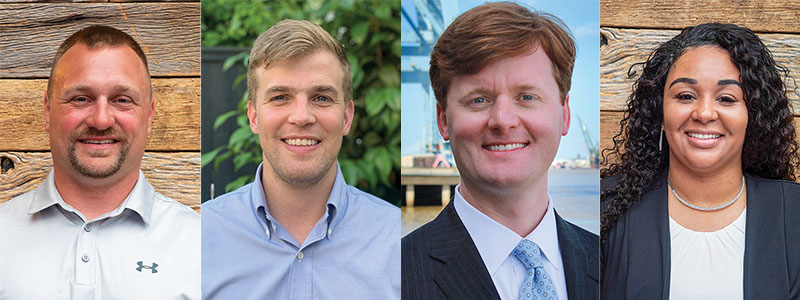 40 Under 40 Awards: Blake Enloe, Mason Eustis, James Fowler And Ramona Gaither.