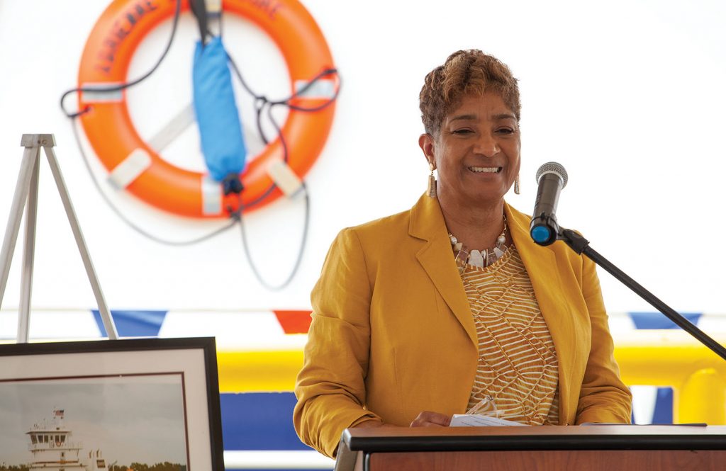 Adrienne Moore, Ingram’s associate vice president-logistics and customer service. (Photo by Frank McCormack)