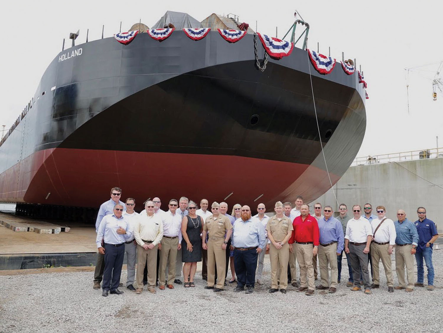 Bollinger Christens Ocean Transport Barge