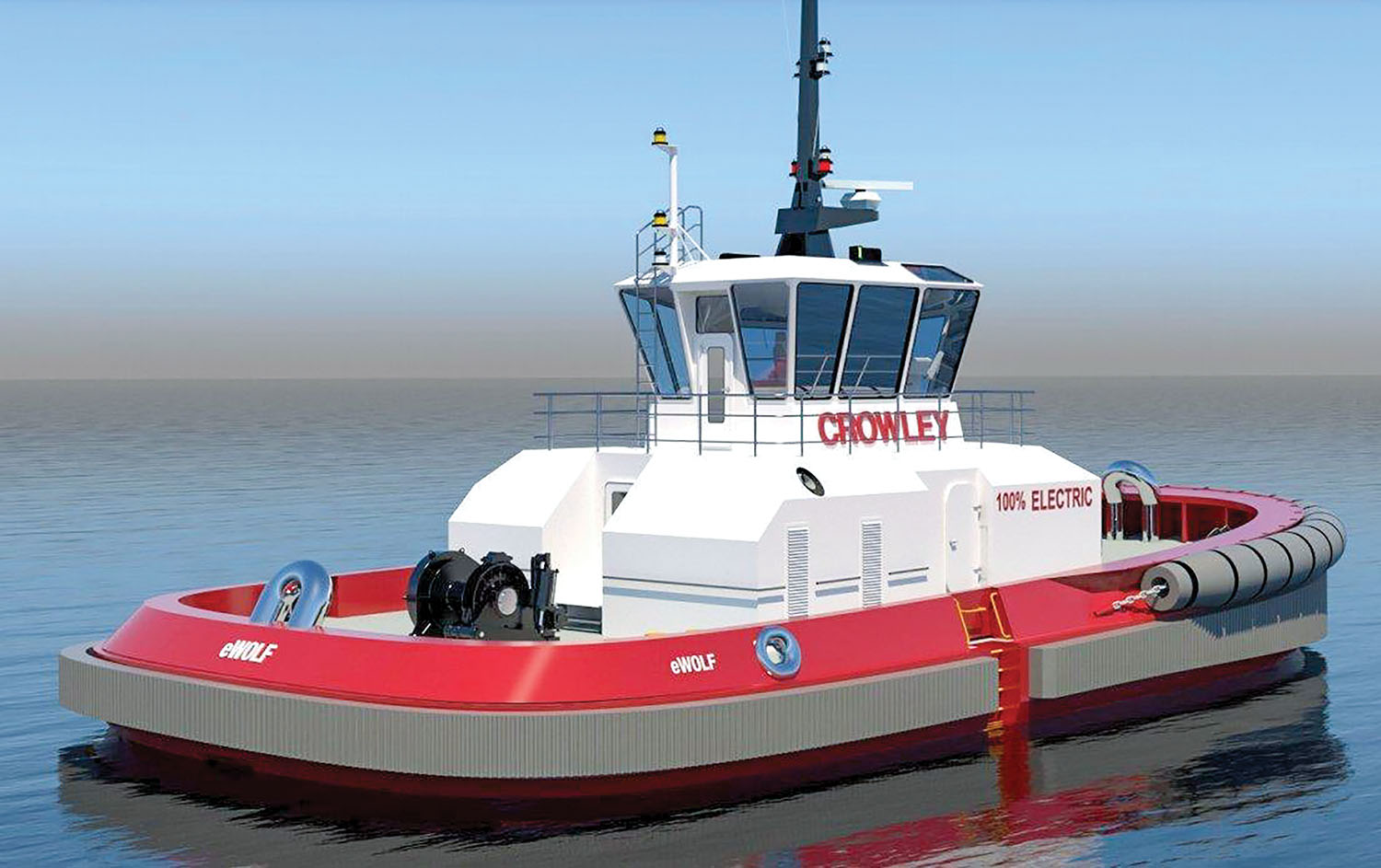 Crowley To Build And Operate Fully Electric Tug