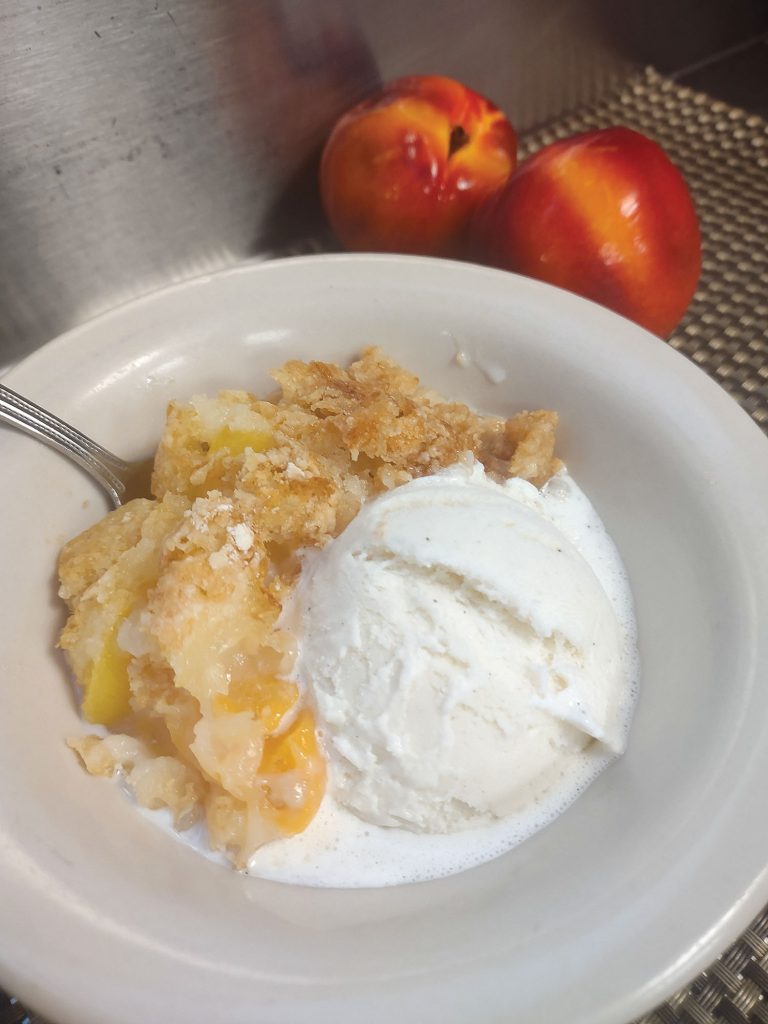 Easy Peach Cobbler