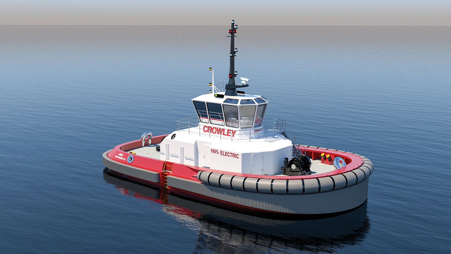 ABB Powers First Fully Electric U.S. Tugboat 