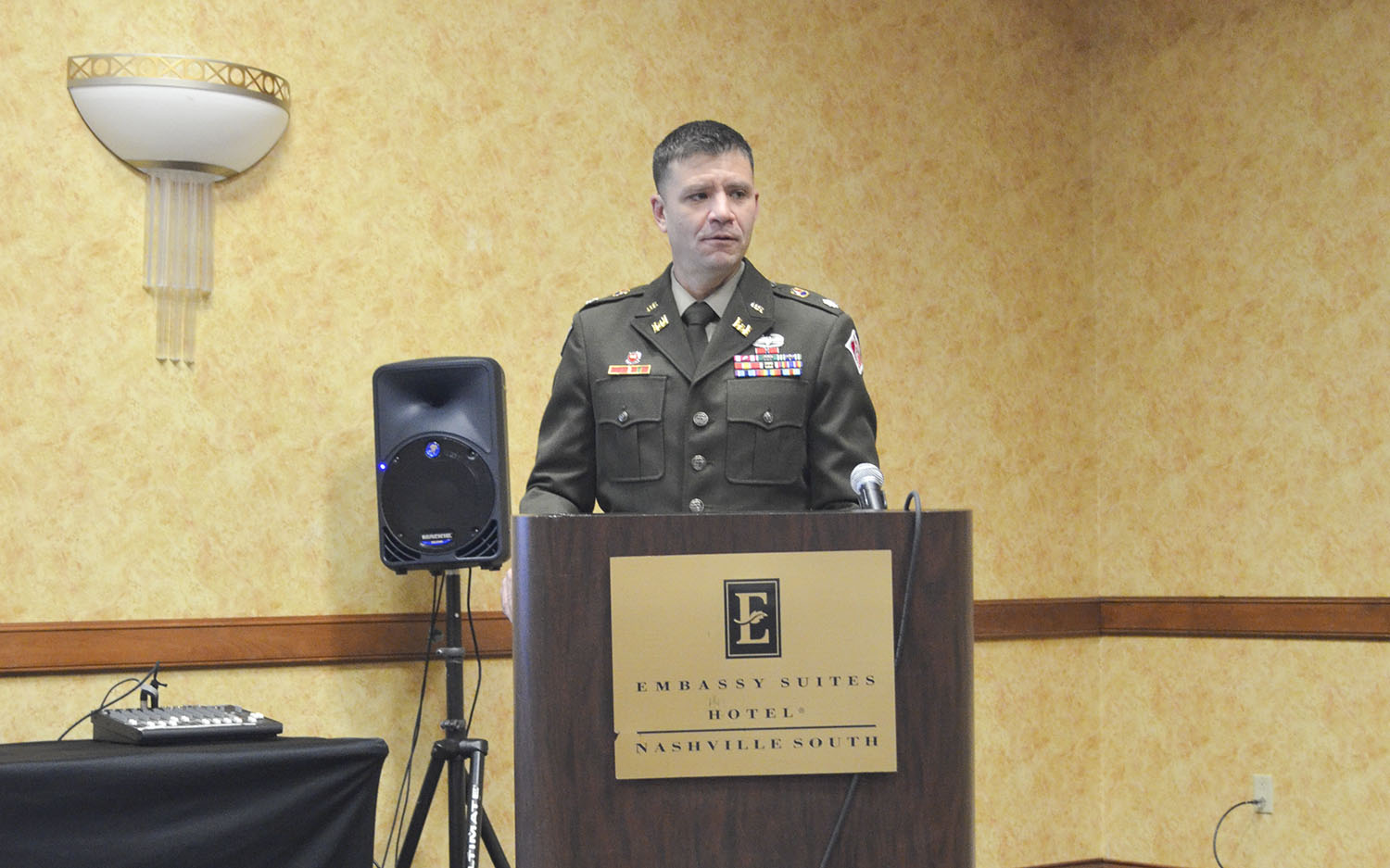 Nashville District Engineer Lt. Col. Joe Sahl.