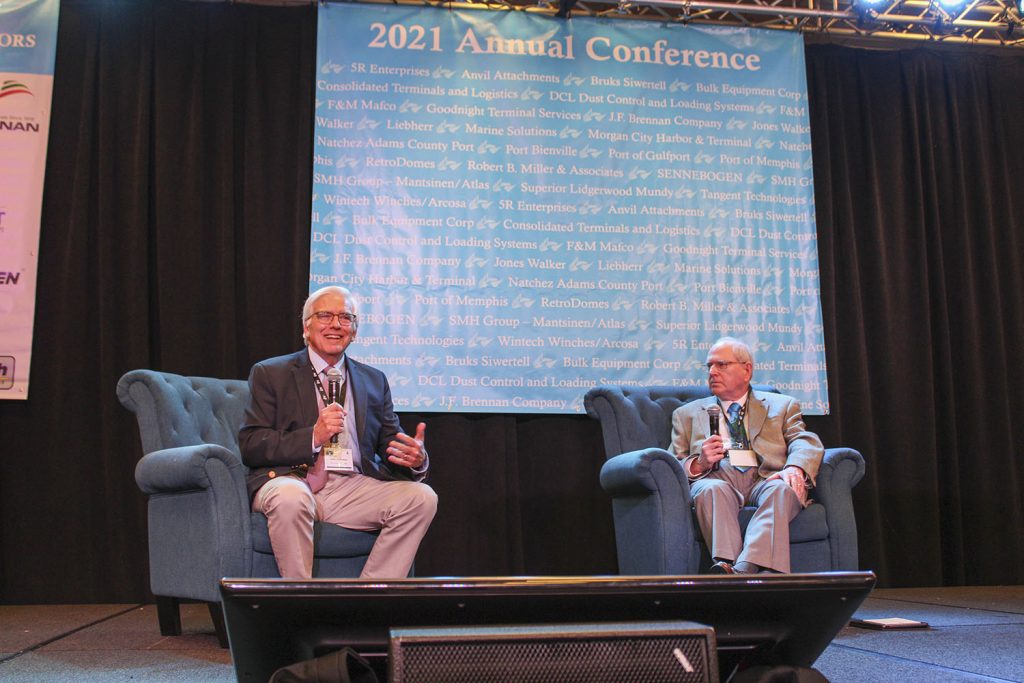 John Anderson of Van Scoyoc Associates and Jim Kearns of Jones Walker. (Photo by Dee Dee Whittaker)