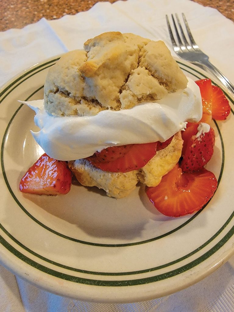 Strawberry shortcake.