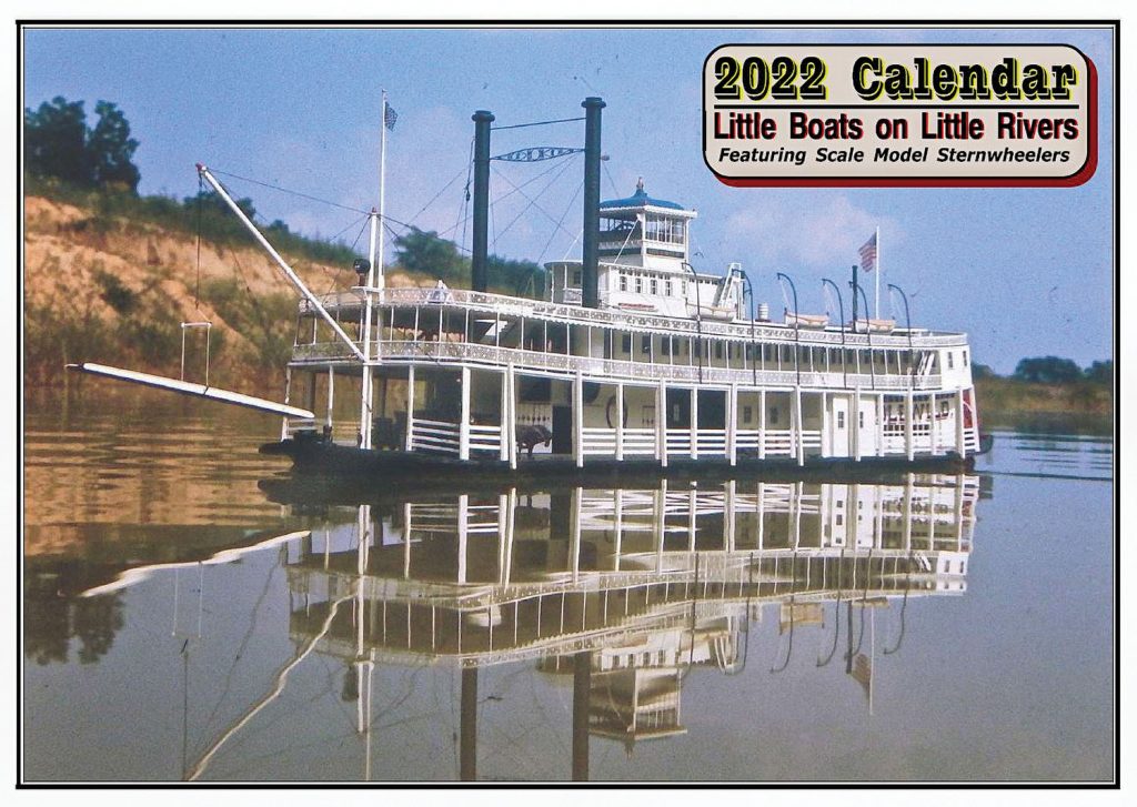 Cover of the 2022 Riverboat Calendar. (Courtesy of Capt. Steve Huffman)