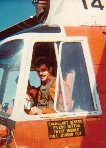 As a young Coastie aboard USCGC Diligence (WMEC-616) off the Yucatan Peninsula in August 1977. (Photo courtesy of Kempton Baldridge)