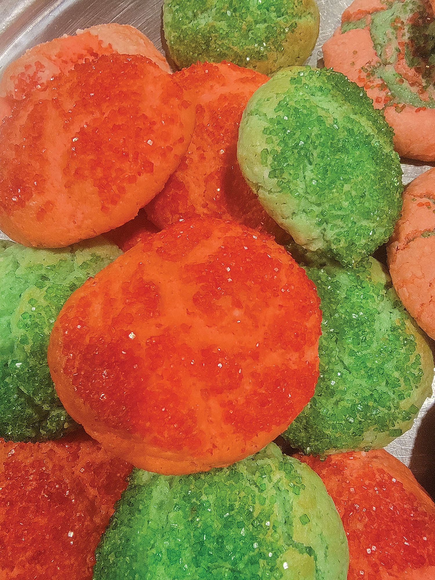 Christmas butter cookies.