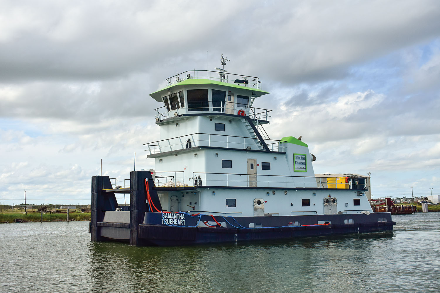 LAC Fleet Christens Mv. Samantha Trueheart, Two Others