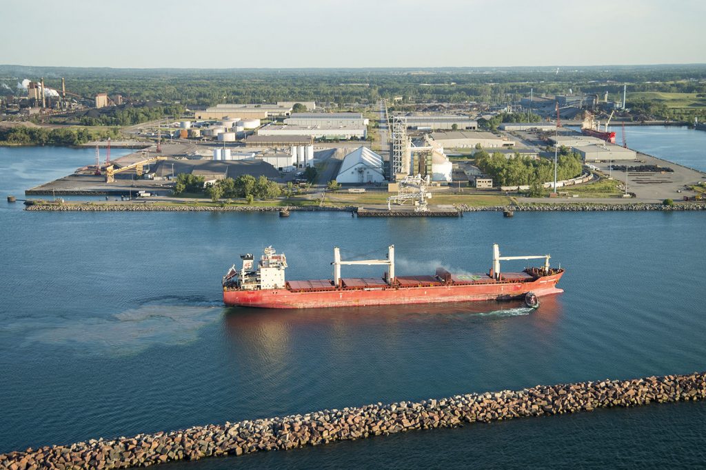 Ports of Indiana-Burns Harbor. (Photo courtesy of Ports of Indiana)