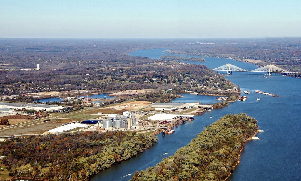 Ports of Indiana-Jeffersonville. (Photo courtesy of Ports of Indiana)