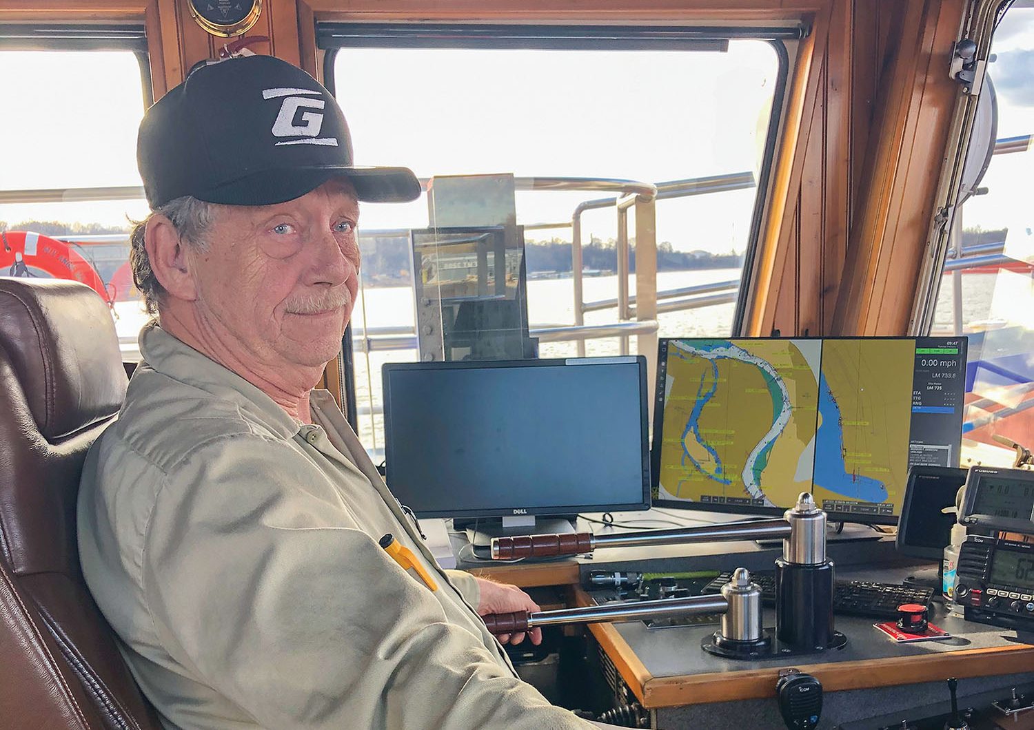 Capt. Billy Allen, Golding Barge Line