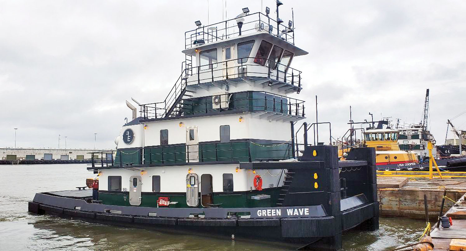 The 1,600 hp. mv. Green Wave will operate in the Cooper Consolidated fleeting footprint on the Lower Mississippi River.