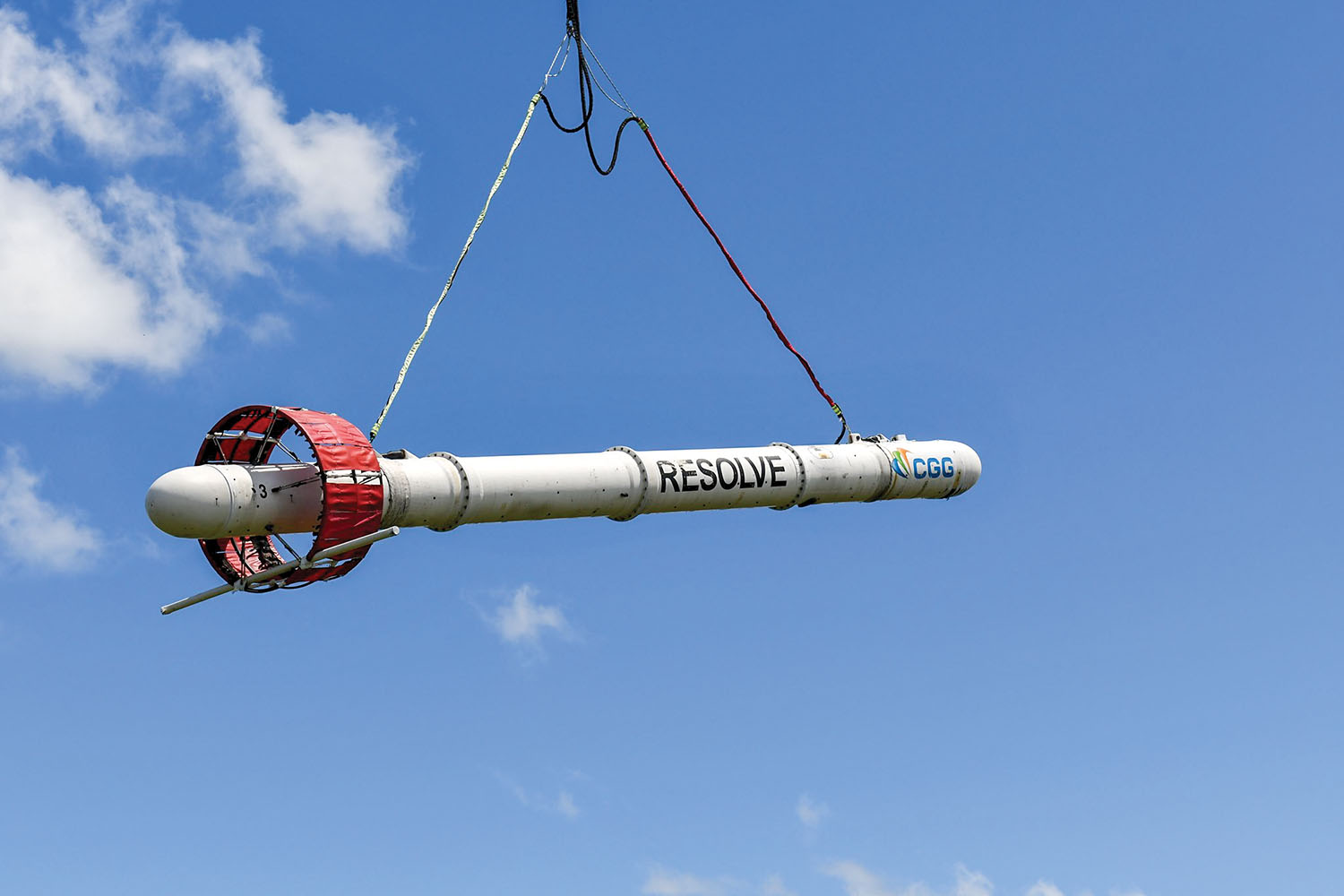 Above: “Dart” used by the Vicksburg Engineer District and U.S. Geological Survey to examine Mississippi River levees. (Photo courtesy of Vicksburg Engineer District)