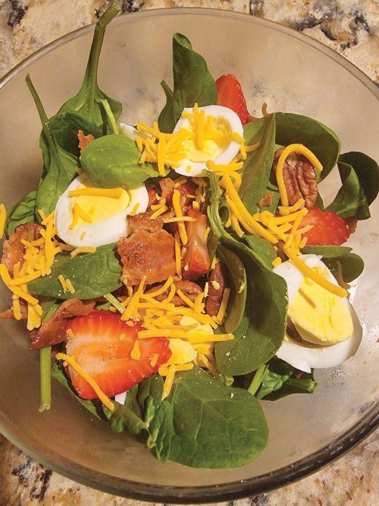 Spinach Salad.