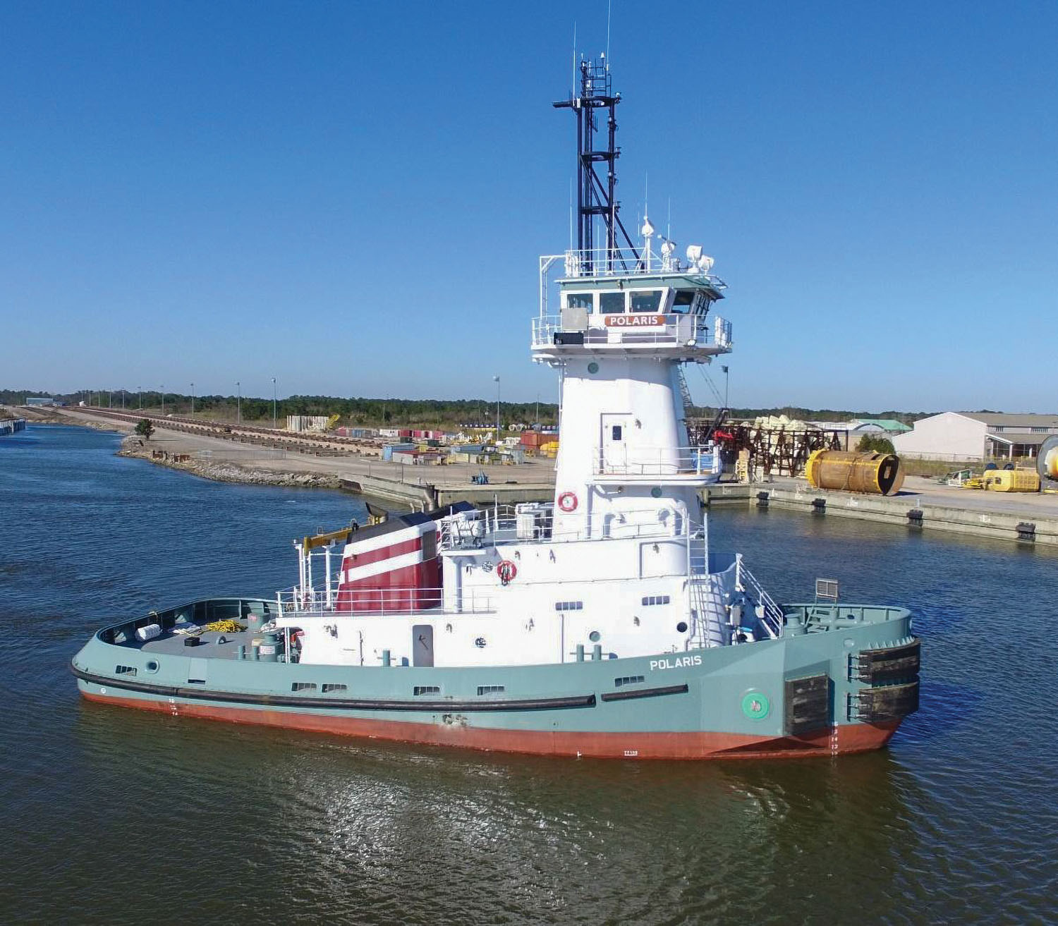Master Boat Builders Delivers Clean Energy Tug