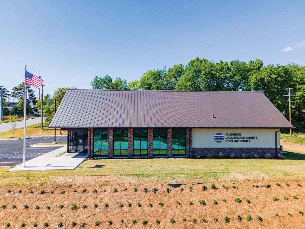 Port Authority headquarters. (Photo courtesy of Florence Lauderdale County Port Authority)