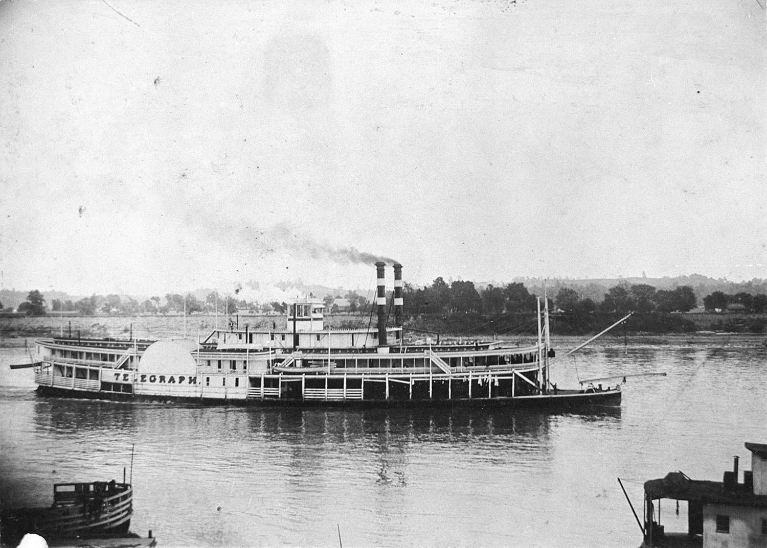 The last Telegraph at Catlettsburg, Ky. (Thornton Barrette photo, David Smith collection)