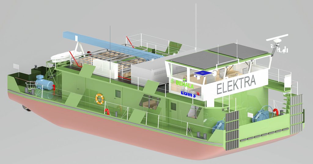 Rendering of the Elektra.