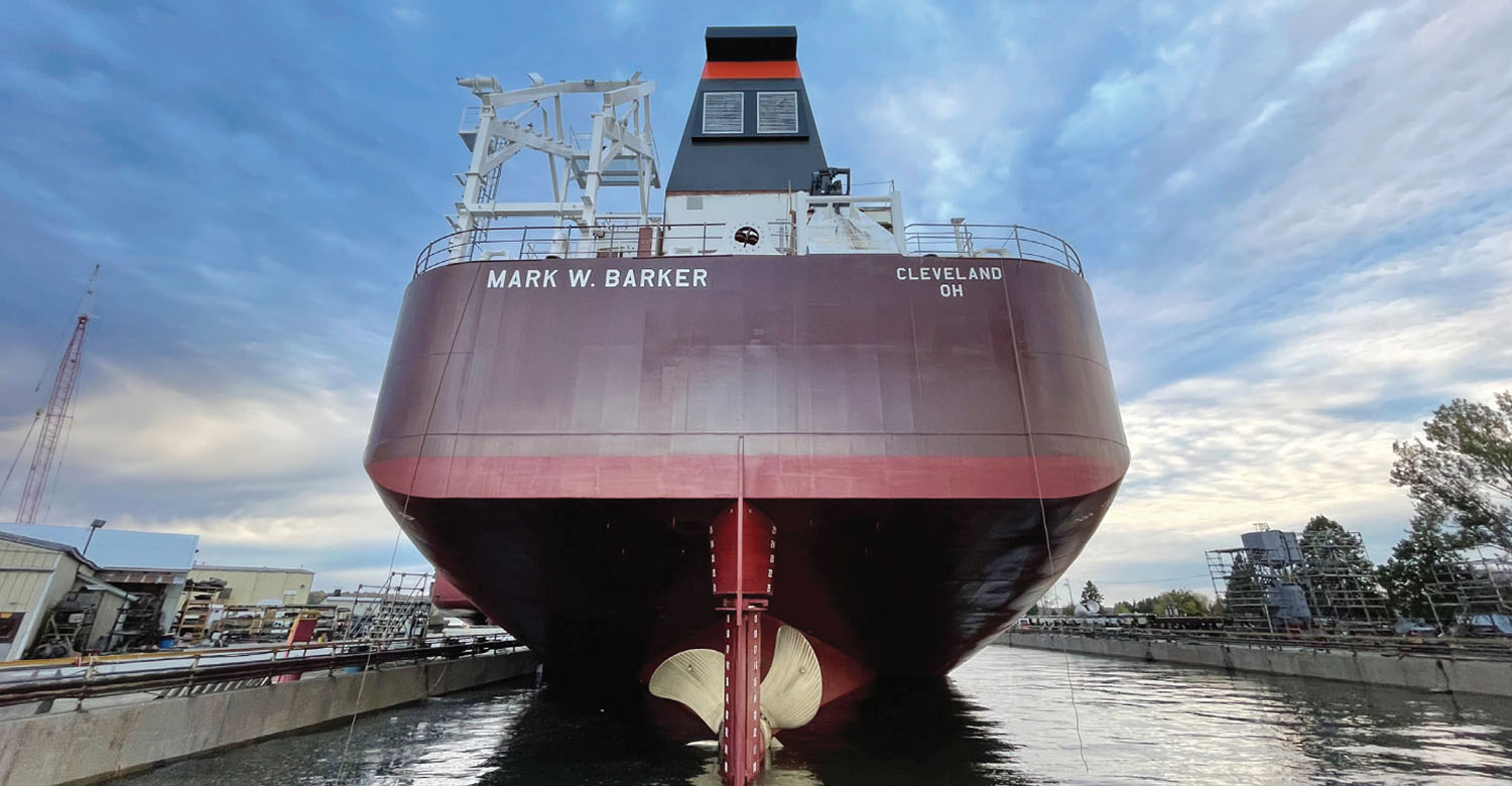 Interlake’s Mv. Mark W. Barker Set For Sea Trials Next Week