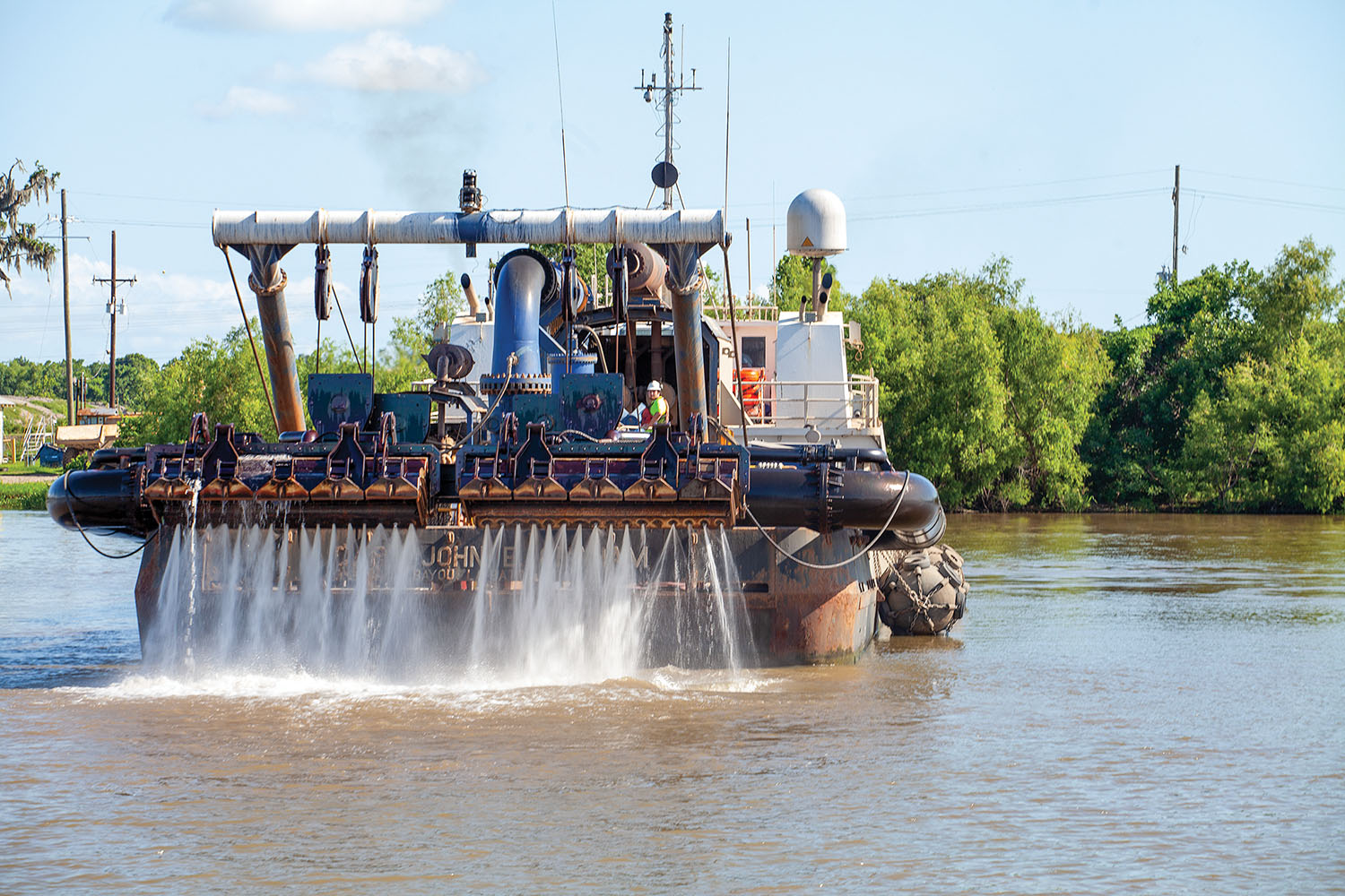 Morgan City Port Celebrates Innovative Dredge, Reopening Of Atchafalaya River