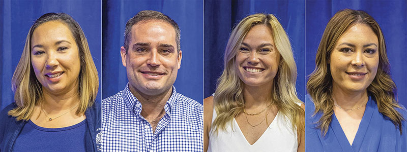 This week's featured 40 Under 40 honorees are Genelle Perez-Sandi, Ryan Peters, Erin Pugh And Linda Ramos.