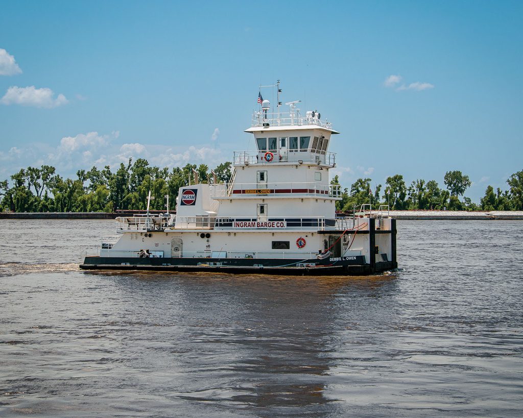 The 1,600 hp. mv. Debbie L. Owen was built by Main Iron Works. (Photo courtesy of Ingram Marine Group)