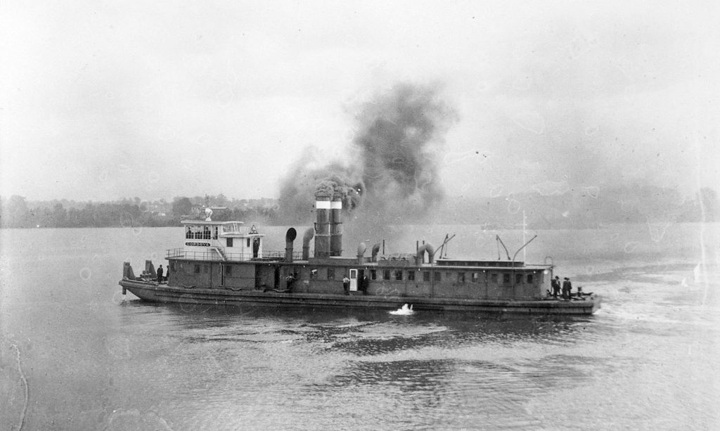 Cordova new at Howards. (Dan Owen Boat Photo Museum collection)