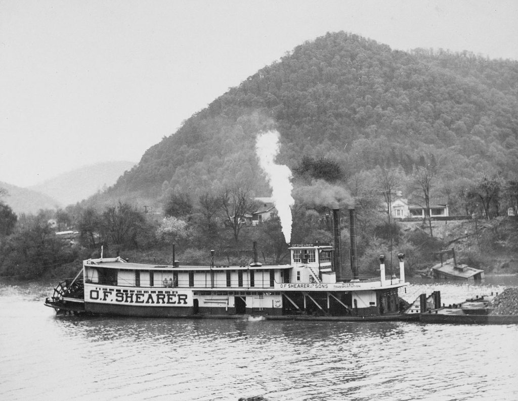 Str. O.F. Shearer. (Dan Owen Boat Photo Museum collection)