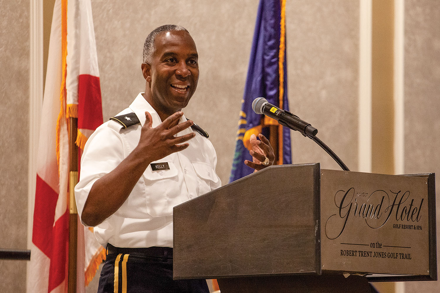 Brig. Gen. Jason Kelly, commander of the South Atlantic Division. (Photo by Frank McCormack)