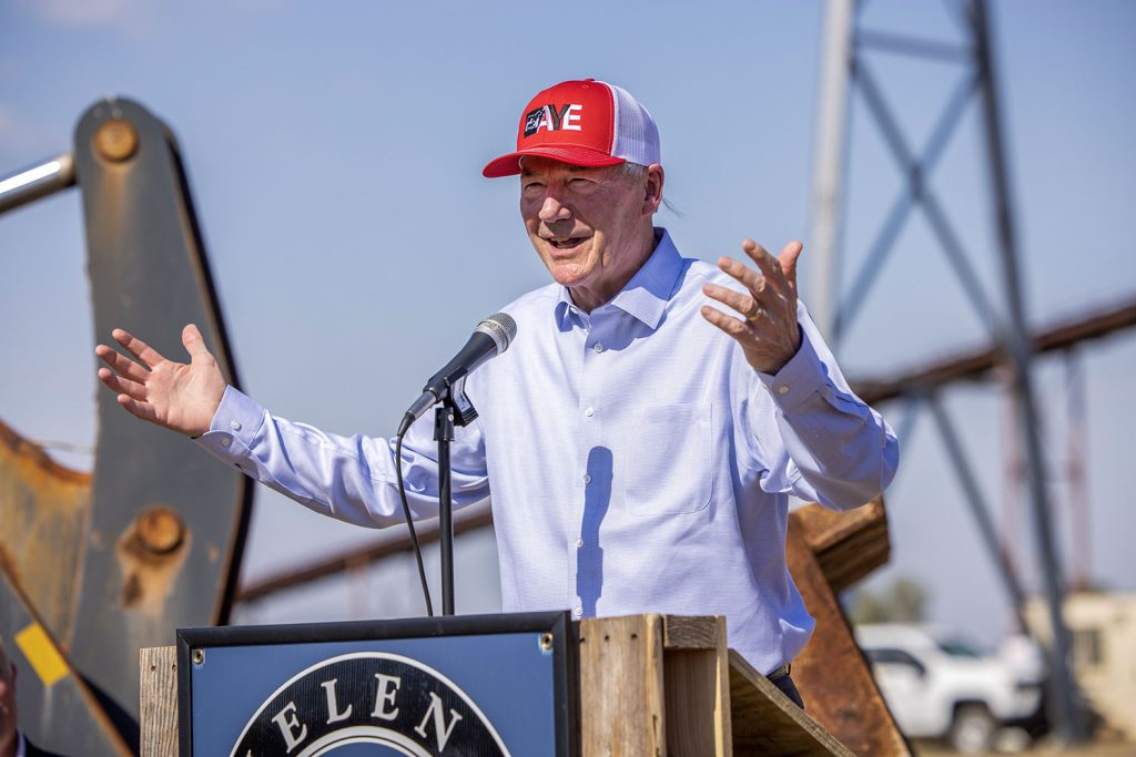 Arkansas Gov. Asa Hutchinson. (Photo by Karen E. Segrave/KES Photo)