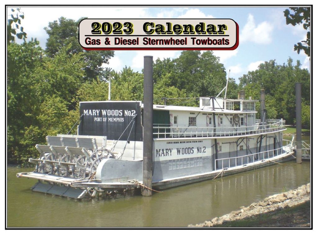 The 2023 Gas & Diesel Sternwheel Calendar.