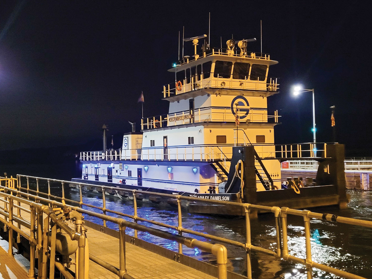 Ashley Danielson Is Last Boat Out Of St. Paul