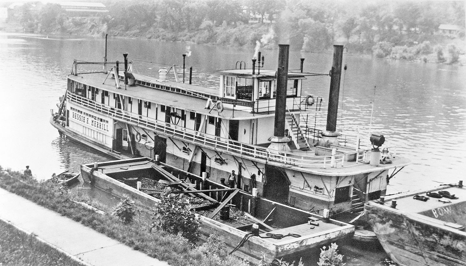 The Str. Bessie E. Merrill. (David Smith collection)