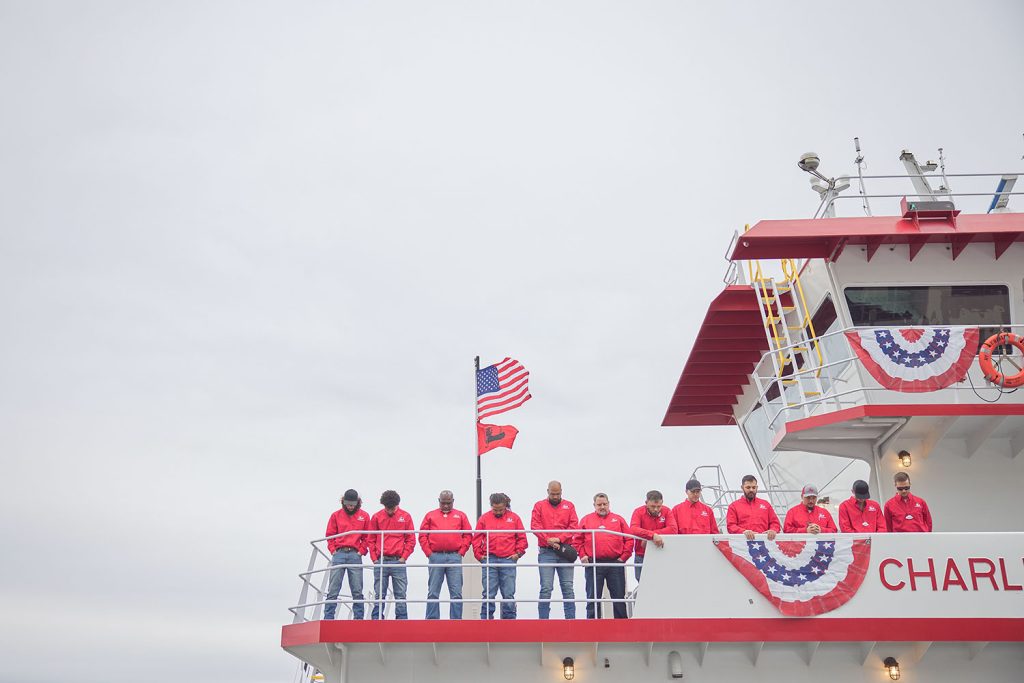 Crew of the Charles Reid Perry. (Photo Copyright © Brad Rankin Studios)