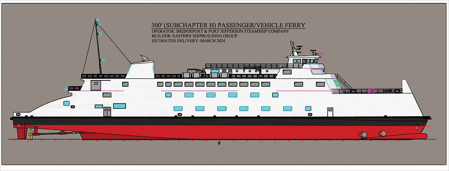 Eastern Hosts Keel Authentication Ceremony For 302-Foot Ferry