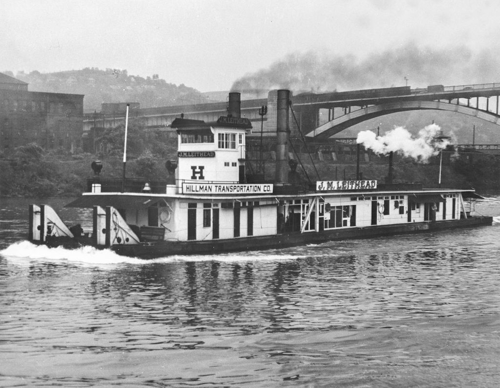 Steam prop J.M. Leithead under Hillman ownership. (David Smith collection)