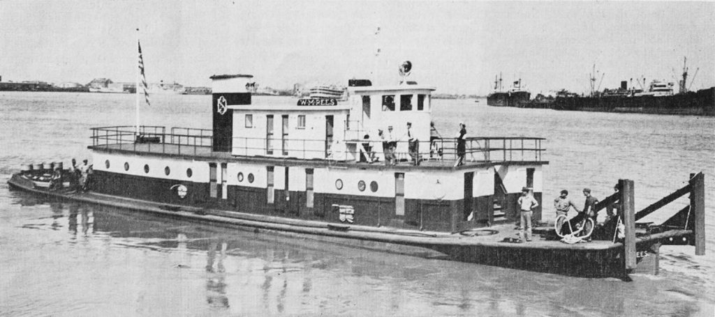 Rebuilt W.M. Rees from The Waterways Journal, August 2, 1941. (David Smith collection)