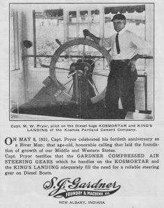 S.J. Gardner ad in the WJ, May 14, 1932.  (David Smith collection)