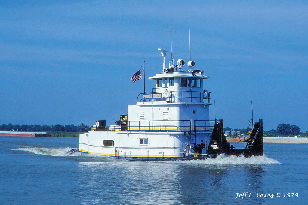 Frances Stevens posed at Paducah, September 1, 1979.  (Jeff Yates photo)