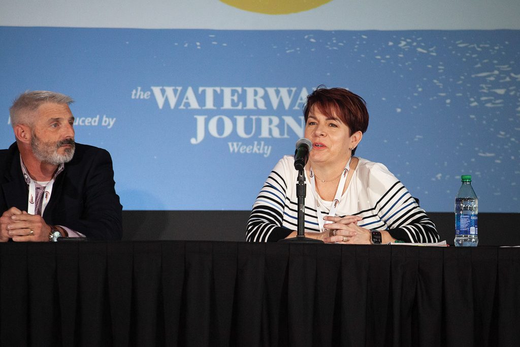 Mark Sawyer and Tava Foret. (Photos by Frank McCormack)