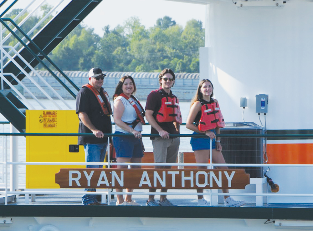 Ryan Hayes and his wife, Jessica Hayes, son, Wyatt Hayes, and daughter, Lily Hayes.